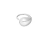 Ring Raindrop Charm Silver