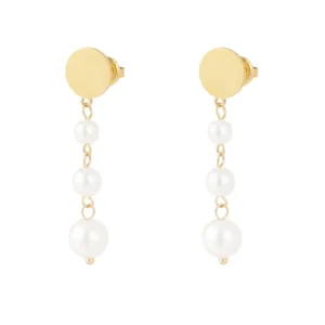Oorbel Golden Pearl Drops