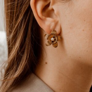 Oorbel Golden Garden