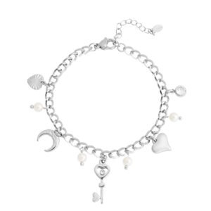 Armband Pearl Key Silver